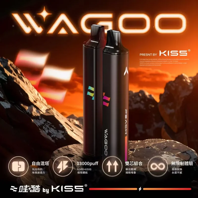 KIS5 WAGOO 6500口 <BR>拋棄式 (買十送一)
